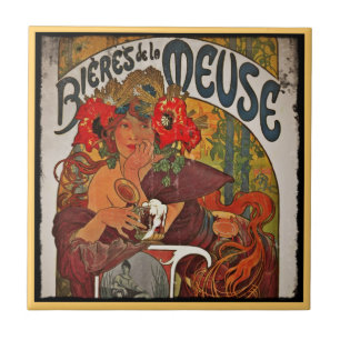 Azulejo De Cerámica Cerveza de la Mosa