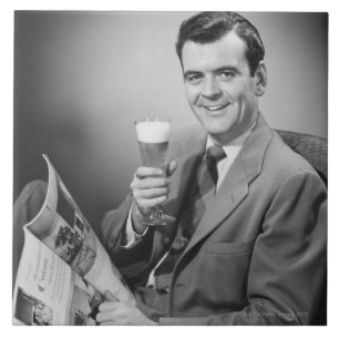 Azulejo De Cerámica Cerveza helada