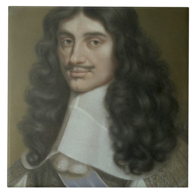 Azulejo De Cerámica Charles II (1630-85) (Frente)
