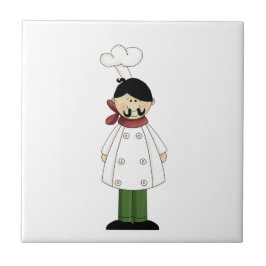 Azulejo De Cerámica Chef italiano nº 5 mosaico