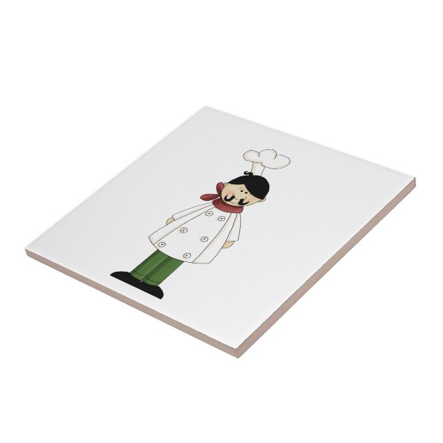 Azulejo De Cerámica Chef italiano nº 5 mosaico (Lado)