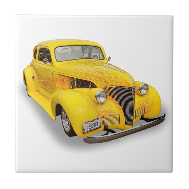 AZULEJO DE CERÁMICA CHEVROLET 1939 (Frente)