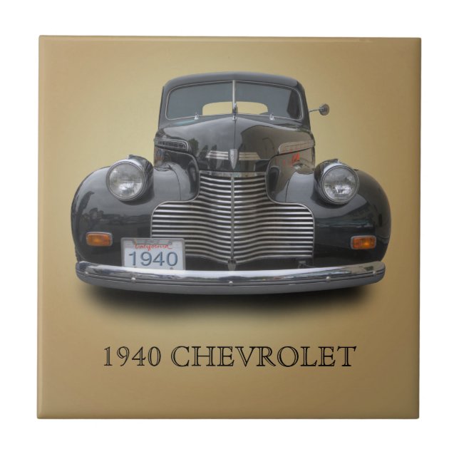 AZULEJO DE CERÁMICA CHEVROLET 1940 1 (Frente)