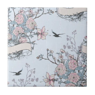 Azulejo De Cerámica chic en tonos pastel