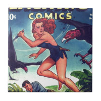 Chica y propiedad horizontal de la selva