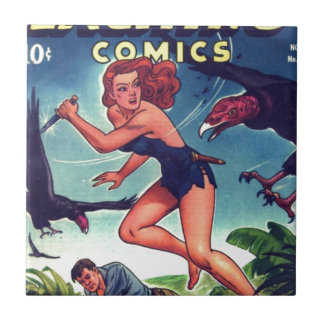 Azulejo De Cerámica Chica y propiedad horizontal de la selva