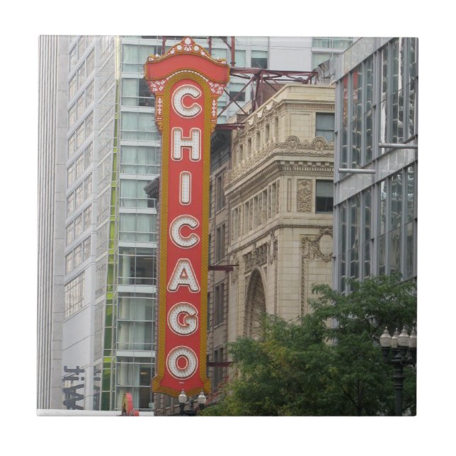 Azulejo De Cerámica Chicago (Frente)