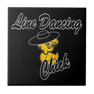 Azulejo De Cerámica Chick de baile en línea #4