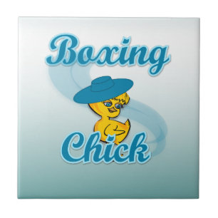 Azulejo De Cerámica Chick de boxeo n.º 3