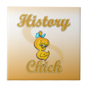 Azulejo De Cerámica Chick de historia