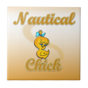 Azulejo De Cerámica Chick náutico