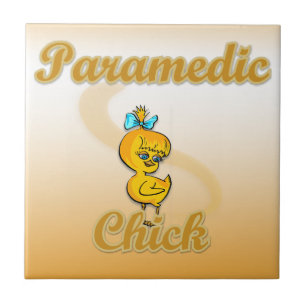 Azulejo De Cerámica Chick paramédico