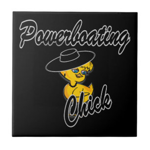 Azulejo De Cerámica Chick Powerboing #4