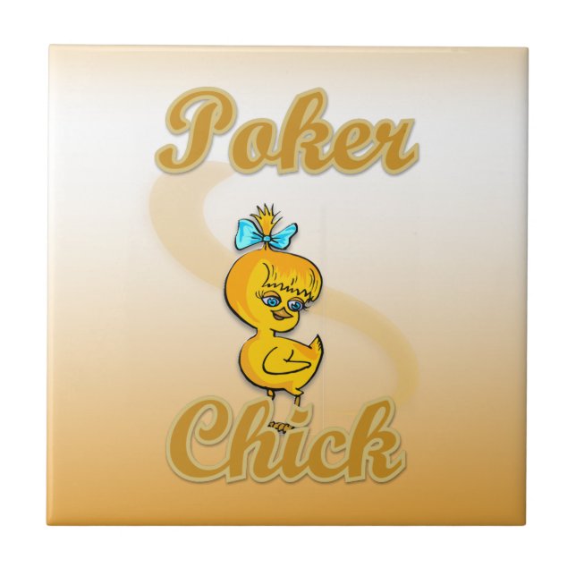 Azulejo De Cerámica Chico de póquer (Frente)