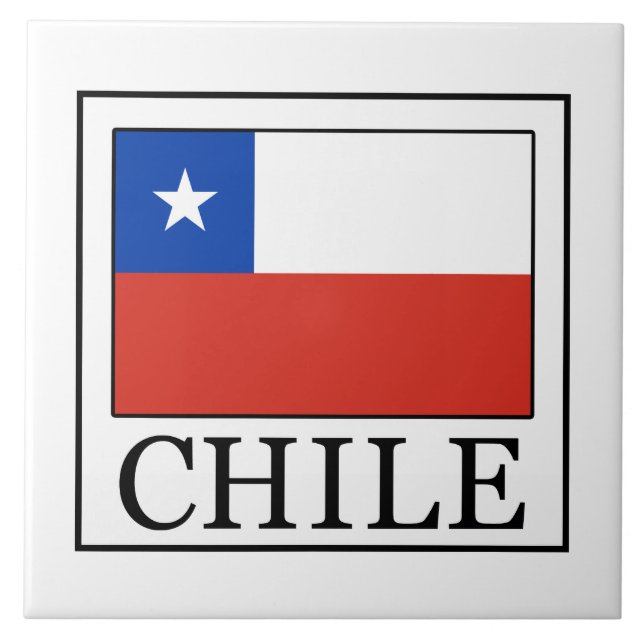 Azulejo De Cerámica Chile (Frente)