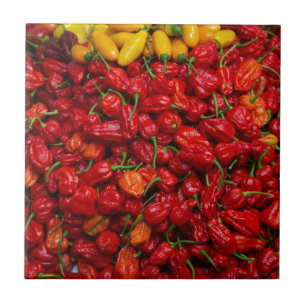 Azulejo De Cerámica Chile de Fatalii sazona 2 con pimienta