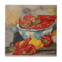 Azulejo De Cerámica Chiles