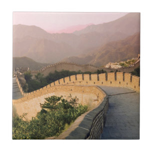 Azulejo De Cerámica China, Condado de Huairou, Atardecer