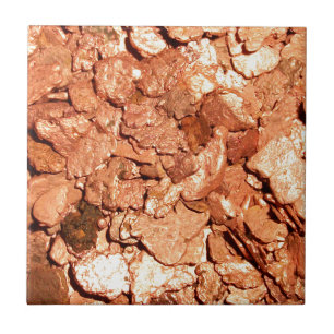 Azulejo De Cerámica Chips Metalizado de cobre