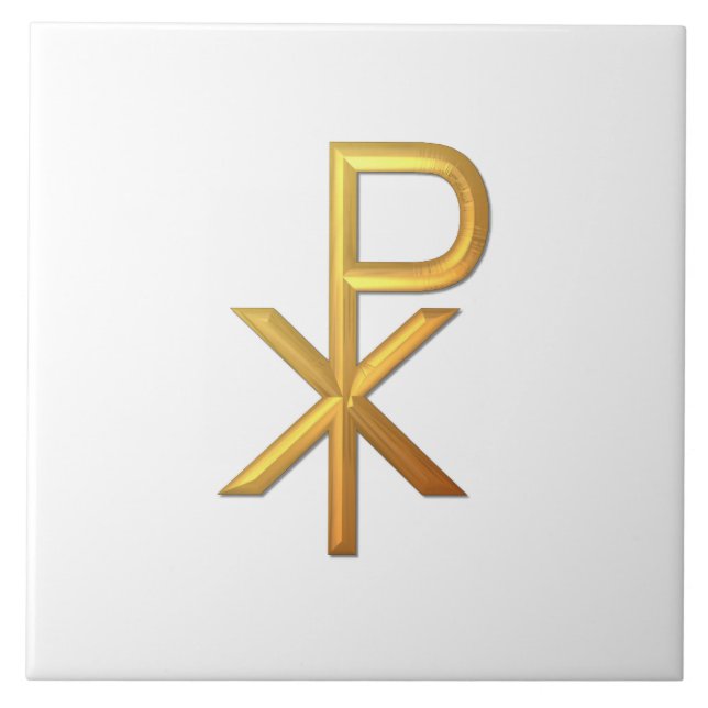 Azulejo De Cerámica Chiro Golden "3-D" (Frente)