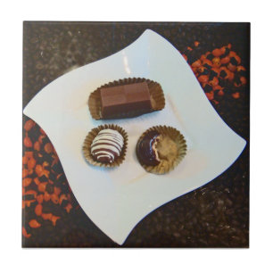 Azulejo De Cerámica ¡Chocolates de Perú-Demasiado bueno resistir!