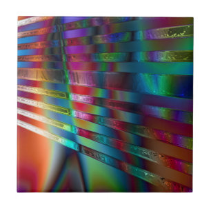 Azulejo De Cerámica Chroma Rays