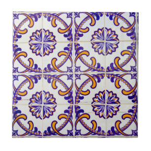 Azulejo De Cerámica Cierre de la estructura de mosaico, Portugal