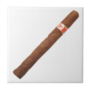Azulejo De Cerámica Cigarro cubano