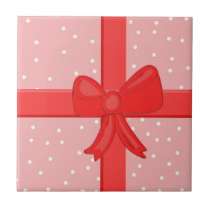 Azulejo De Cerámica cinta de regalo