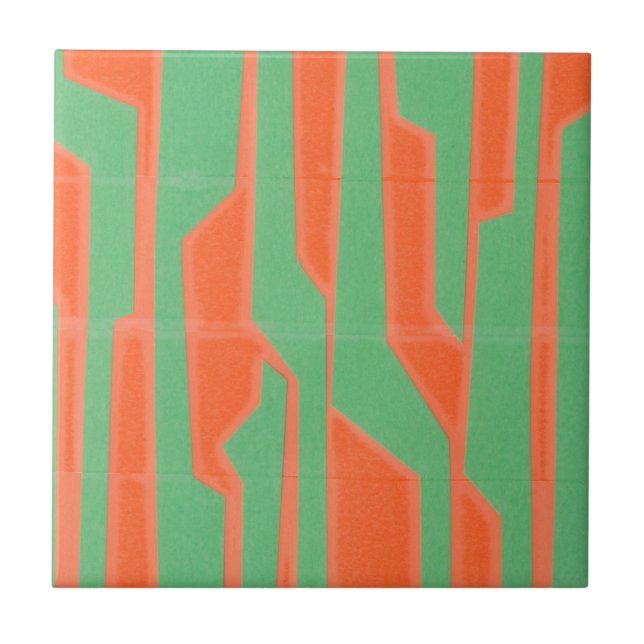 Azulejo De Cerámica Circuito moderno I (Frente)