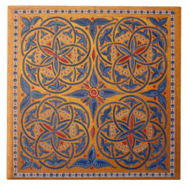 Azulejo De Cerámica Círculos medievales