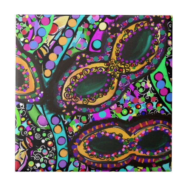 Azulejo De Cerámica Cirque du Art (Frente)