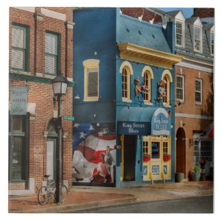 Azulejo De Cerámica Ciudad - Alexandria, VA - King Street Blues
