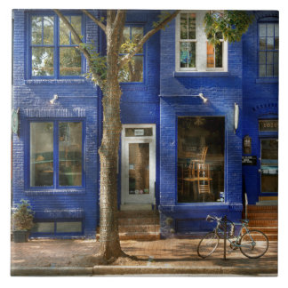 Azulejo De Cerámica Ciudad - Bicicleta - Alexandria, VA - La urbs
