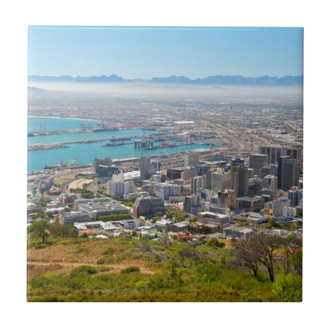 Azulejo De Cerámica Ciudad del Cabo, Cabo Occidental, Sudáfrica 3 (Frente)
