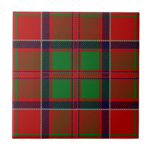 Azulejo De Cerámica Clan MacDonald De Glencoe Tartan