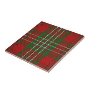 Azulejo De Cerámica Clan Scott Scottish Expresations Tartán