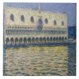 Azulejo De Cerámica Claude Monet - El palacio de los perros