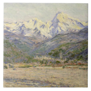 Azulejo De Cerámica Claude Monet - El valle de Nervia