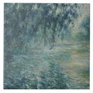 Azulejo De Cerámica Claude Monet - Mañana en el Sena