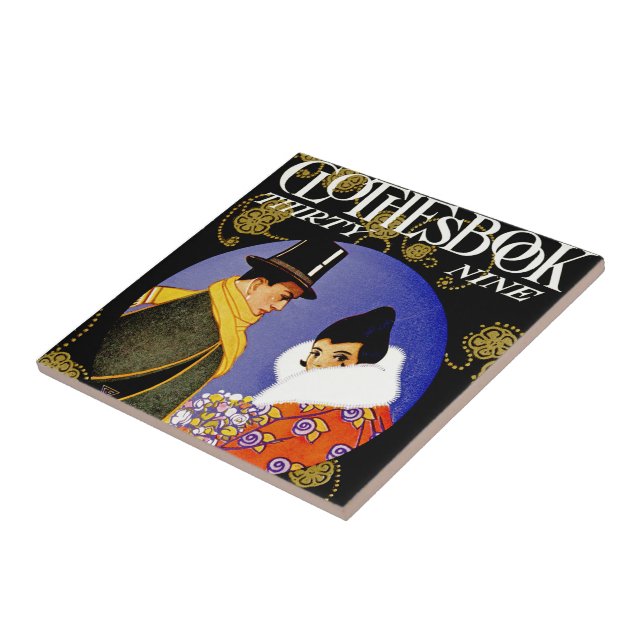 Azulejo De Cerámica Clothesbook (Lado)