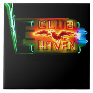 Azulejo De Cerámica Club Raven