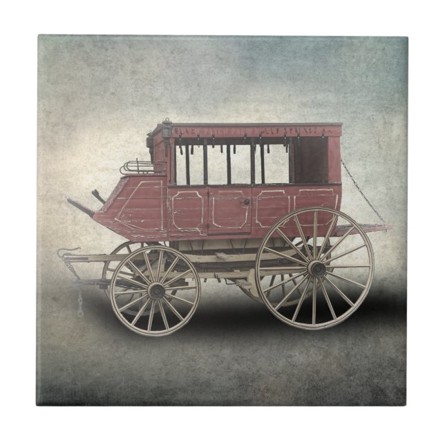 AZULEJO DE CERÁMICA COACH DE ETAPA (Frente)