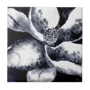 Azulejo De Cerámica Cocina "Blossom White" Jardín Tile de cerámica