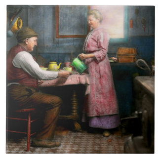 Azulejo De Cerámica Cocina - Café de la mañana 1915