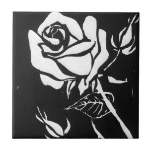 Azulejo De Cerámica Cocina Jardín Rosa Alba Tile cerámico