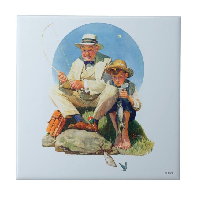 Azulejo De Cerámica Cogida el grande (Frente)