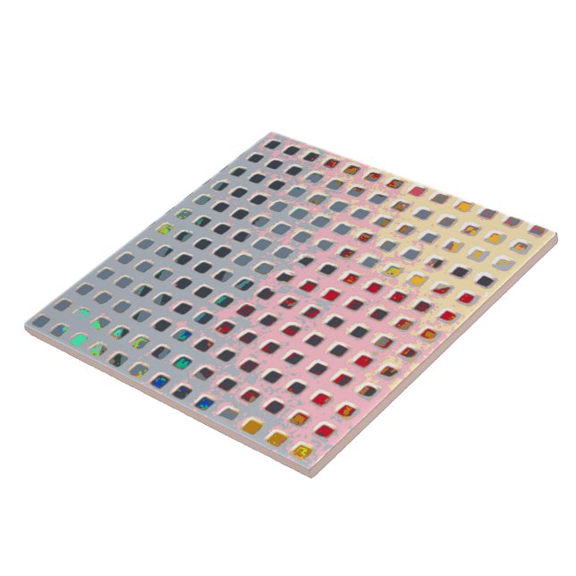 Azulejo De Cerámica Color en la cuadrícula (Lado)