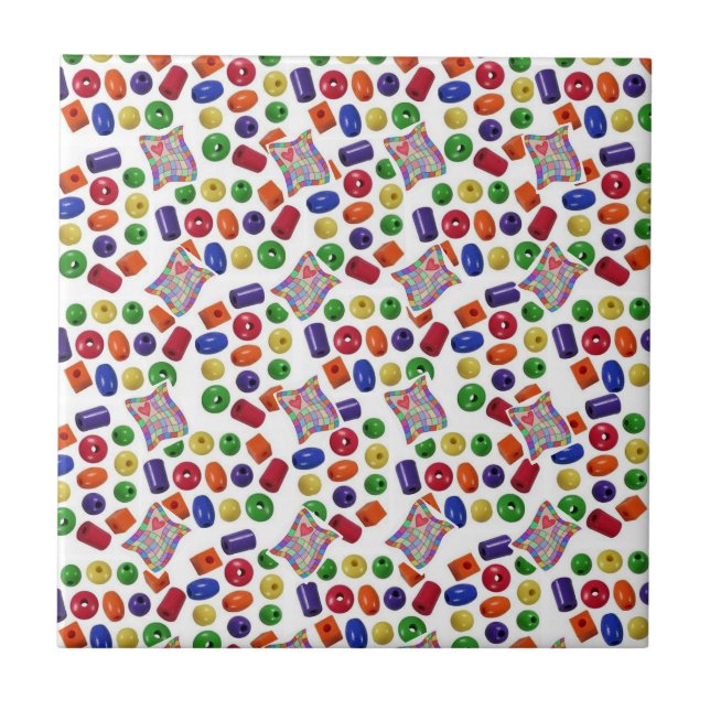 Azulejo de Cerámica Colores Coloridos (Frente)