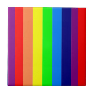 Azulejo de Cerámica Colores Coloridos Raya
